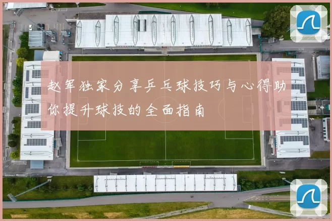 赵军独家分享乒乓球技巧与心得助你提升球技的全面指南