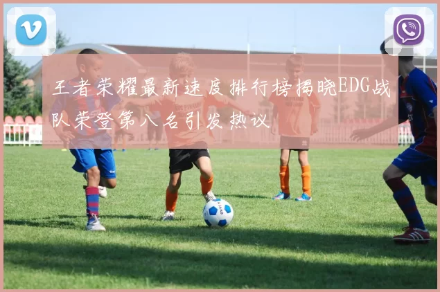 王者荣耀最新速度排行榜揭晓EDG战队荣登第八名引发热议
