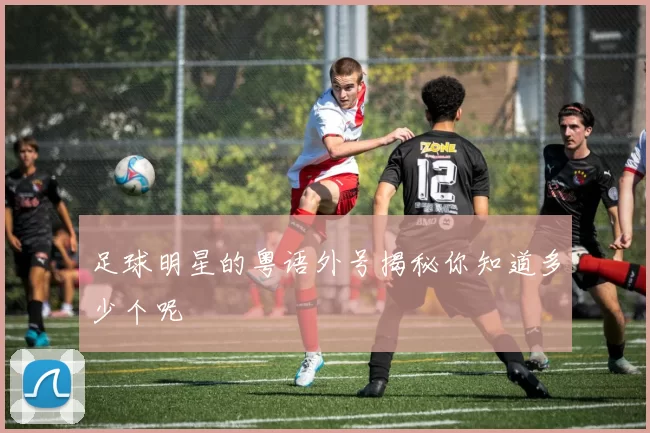 足球明星的粤语外号揭秘你知道多少个呢